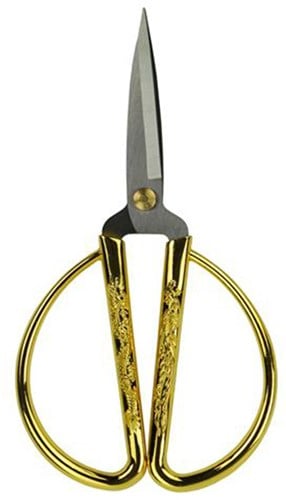Restyle Embroidery Scissors Gold 13 cm