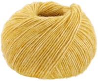 Lana Grossa Natural Alpaca Pelo 027 Mustard Yellow Melange