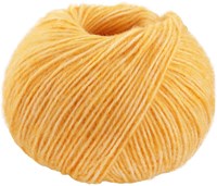Lana Grossa Natural Alpaca Pelo 028 Egg-Yellow Melange