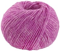 Lana Grossa Natural Alpaca Pelo 029 Fuchsia Melange