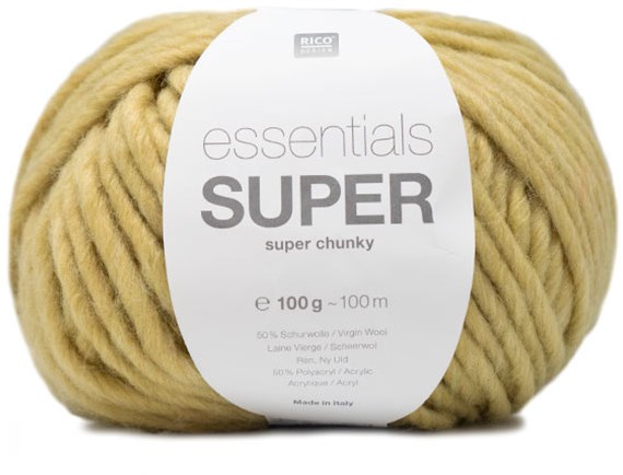 Rico Essentials Super Super Chunky 35 Pastel Yellow