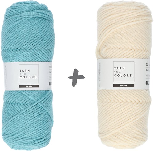 Dream Blanket 4.0 KAL Knitting Kit 3 Glass & Cream