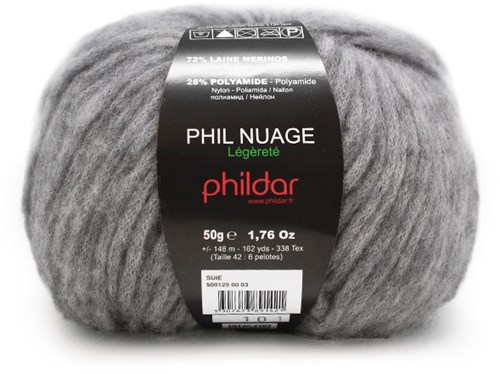 Phildar Phil Nuage 1370 Suie
