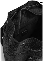 MUUD Gimo Black - Handmade leather backpack 38x39cm-3