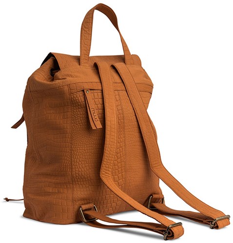 MUUD Gimo Whiskey - Handmade leather backpack 38x39cm-2