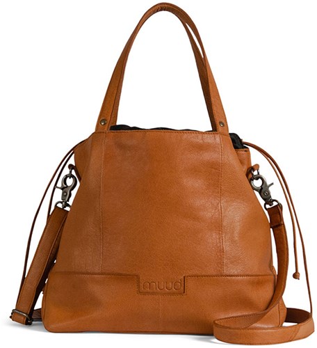 MUUD Lofoten Whiskey - Handmade leather bag for various projects 26x34x14cm