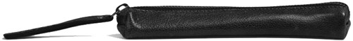 MUUD Hee Black - Handmade leather craft case 2x18.5cm