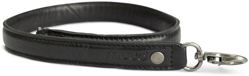 MUUD Hudson Black - Handmade leather bag handle 2x50 cm