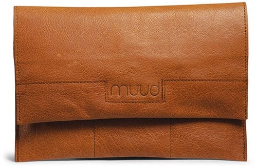 MUUD Hepburn Whiskey - Handmade leather case 17x28cm