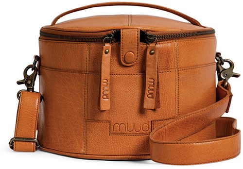 MUUD Enturn Whiskey - Handmade leather craft project bag 15x23cm