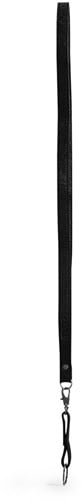 MUUD Dace Black - Handmade leather key ring with long leather handle eng50+7x1cm