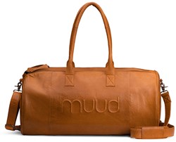 MUUD Drew XL. Handmade leather weekend bag 60xØ34cm