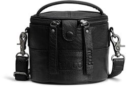 MUUD Saturn mini. Handmade leather small bag 13xØ14cm