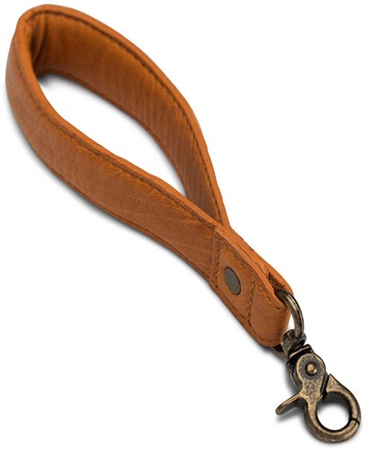 MUUD Cami Whiskey - Handmade leather bags handle 18.5 x 2.2 cm