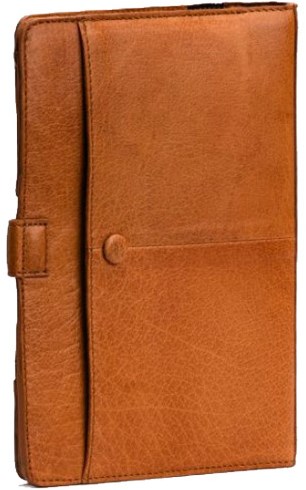 MUUD Carita Whiskey - Handmade leather case 15 x 22 x 6 cm