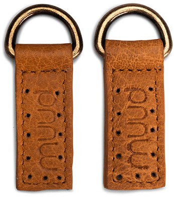 MUUD Caisa Whiskey - Leather strap with D-Ring 6.5 x 2cm