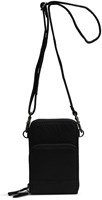 MUUD Dafne - Black Handmade leather shoulder bag 19 x 12 cm-3