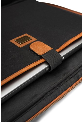 MUUD Drea - Whiskey Handgemaakt leren laptoptas