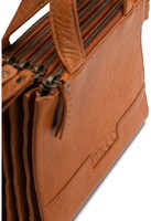 MUUD Dac - Whiskey Handgemaakt leren schoudertas 20 x 14,5 cm