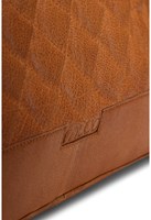 MUUD Darcia - Whiskey Handgemaakt leren boodschappentas 44 x 36 cm
