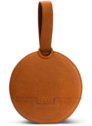 MUUD Demi - Whiskey Handmade leather fanny pack 20cm