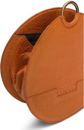 MUUD Demi - Whiskey Handgemaakt leren heuptasje 20cm
