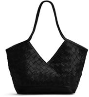 MUUD Dosy - Black Handmade leather handbag 29 x 43 cm