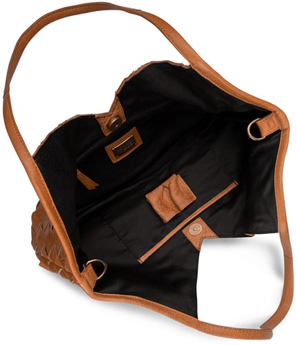 MUUD Dosy - Whiskey Handmade leather handbag 29 x 43 cm-3