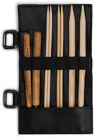 MUUD Carita E - Black Handmade leather case small 21 x 12 cm-3
