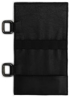 MUUD Carita E - Black Handmade leather case small 21 x 12 cm-2