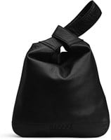 MUUD Dzana - Black Handmade leather handbag 27 x 26 cm