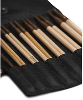 MUUD Carita D - Black Handgemaakt leren etui