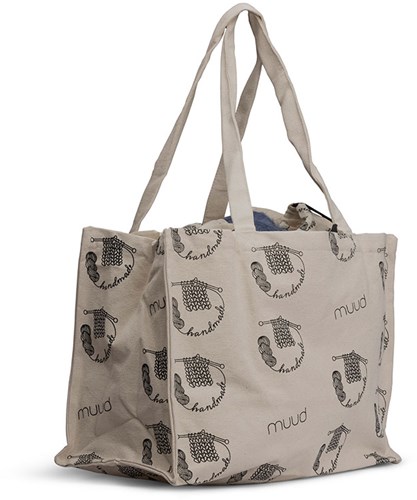 MUUD Carrier bag made of 100% recycled cotton 42x38cm