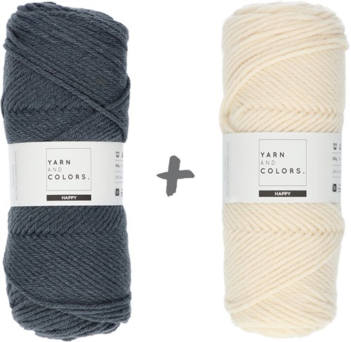 Reversible Dream Blanket 3.0 CAL Crochet Kit 4 Graphite (Accent Colour)