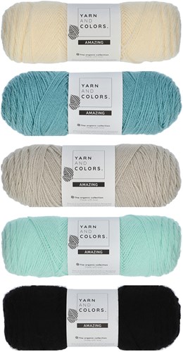 Dream Blanket 6.0 KAL Knitting Kit 04 Glass - Birch - Jade Gravel-2