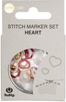Tulip Stitch Markers Heart Multi-Colored S/M/M-3