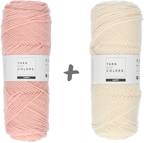 Dream Blanket 4.0 CAL Crochet Kit 6 Rosé & Cream