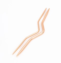 PPY Kabelnaalden Roségoudkleur Set van 2: 2,5 en 4 mm