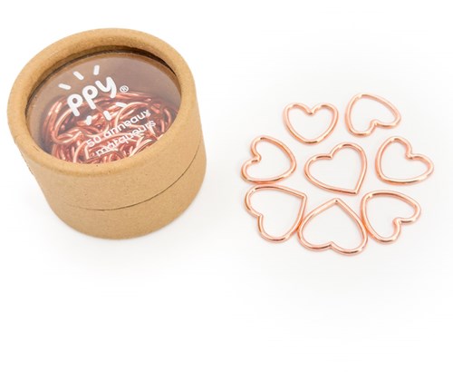 PPY Vaste Steekmarkeerders Roségoudkleur Hartvorm