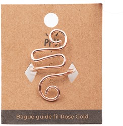 PPY Yarn Guide Ring Rose Gold Colour