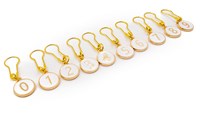 PPY Stitch Markers Numbers 0-9 - Set of 10-2