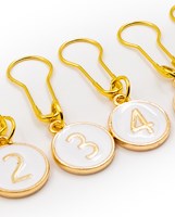 PPY Stitch Markers Numbers 0-9 - Set of 10-3
