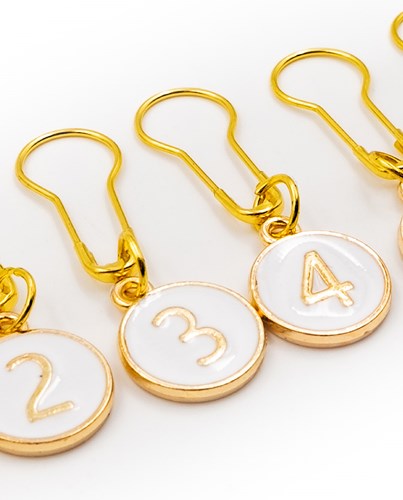 PPY Stitch Markers Numbers 0-9 - Set of 10-3