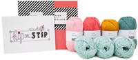Yarn and Colors Colorful Scarf Crochet Kit 2