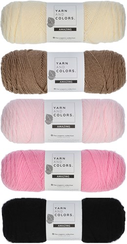 Dreambag Crochet Kit 08 Cigar - Light Pink - Cotton Candy Including Bag