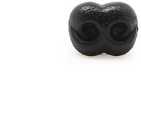 Safety Nose Dog Black 8mm