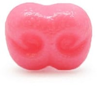 Safety Nose Dog Pink 8mm
