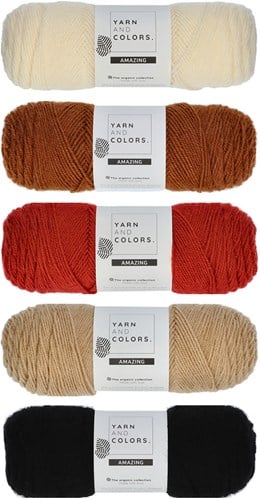 Dream Blanket 6.0 CAL Crochet Kit 09 Satay - Red Wine - Limestone-2