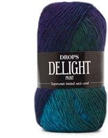 Drops Delight 09 Turquoise-purple