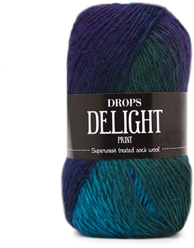 Drops Delight 09 Turquoise-purple